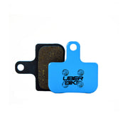 SRAM Level Stealth ematrix brake pads with Uberbike branding on a white background