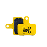 SRAM Level Stealth sintered brake pads with Uberbike branding on a white background
