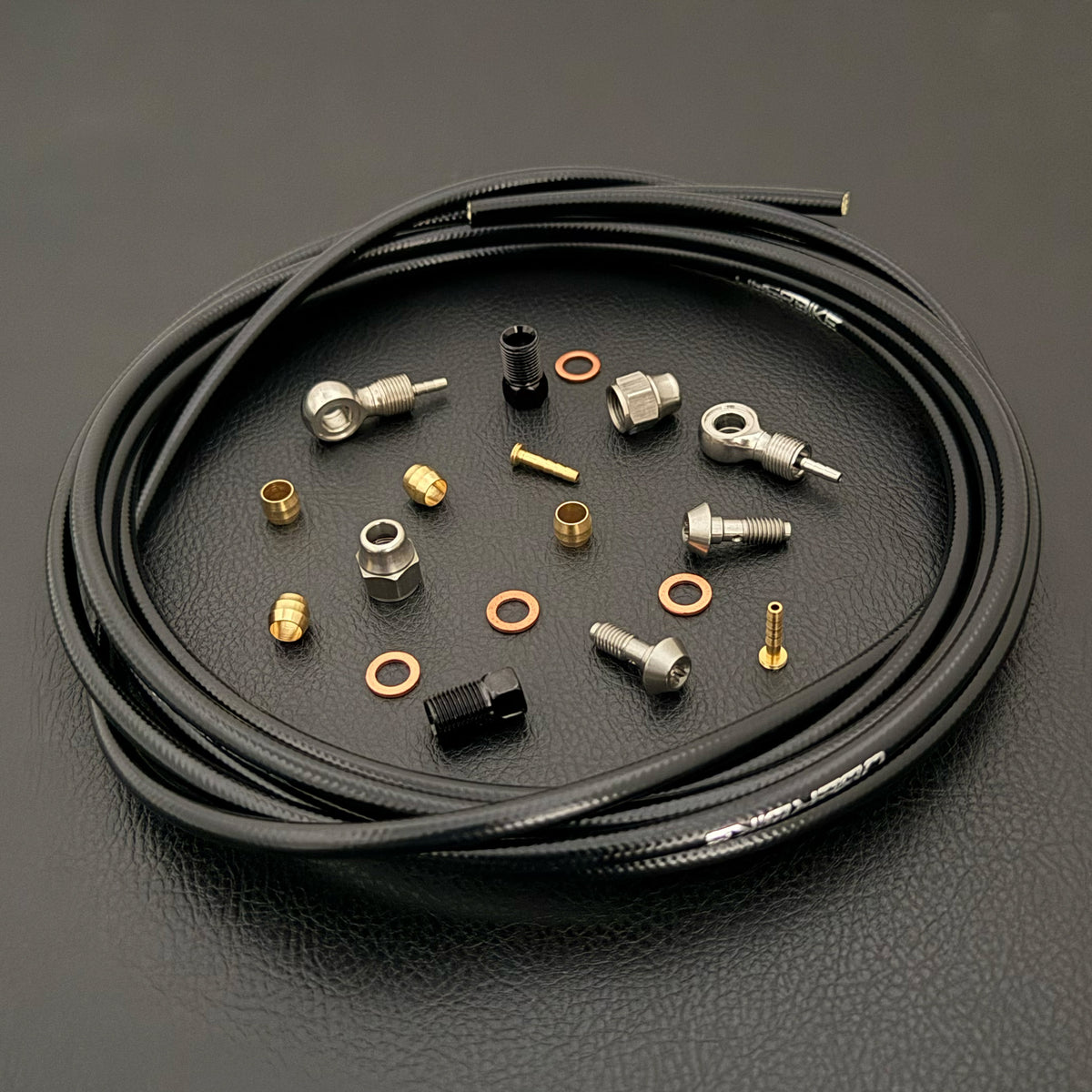Shigura MT3 Compatible Hydraulic Kevlar Brake Hose Kit