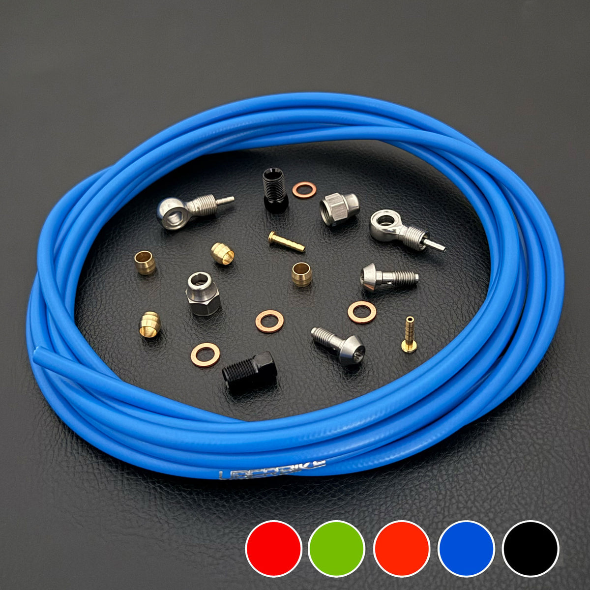 Shigura MT5 eSTOP Compatible Hydraulic Kevlar Brake Hose Kit