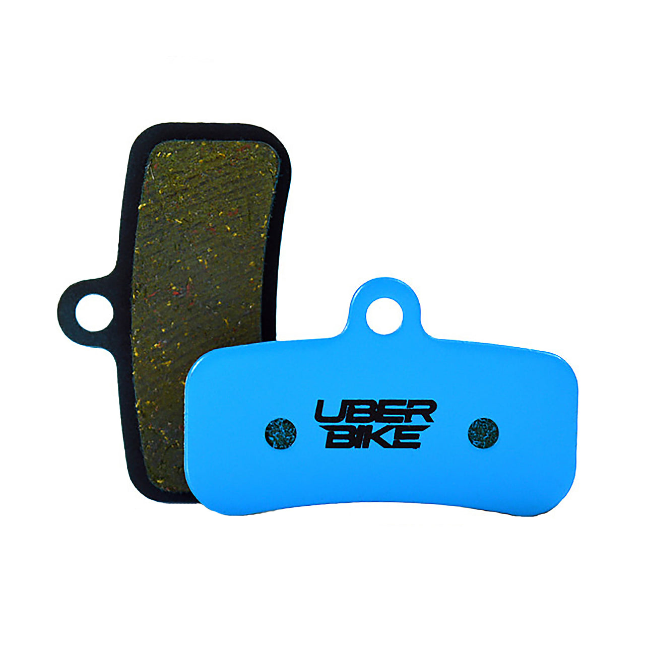 Shimano MT620 Brake pads, with 'UberBike' branding in e-matrix compound, on a white background
