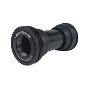 Shimano Press Fit black bottom bracket with Uberbike branding on a white backgound