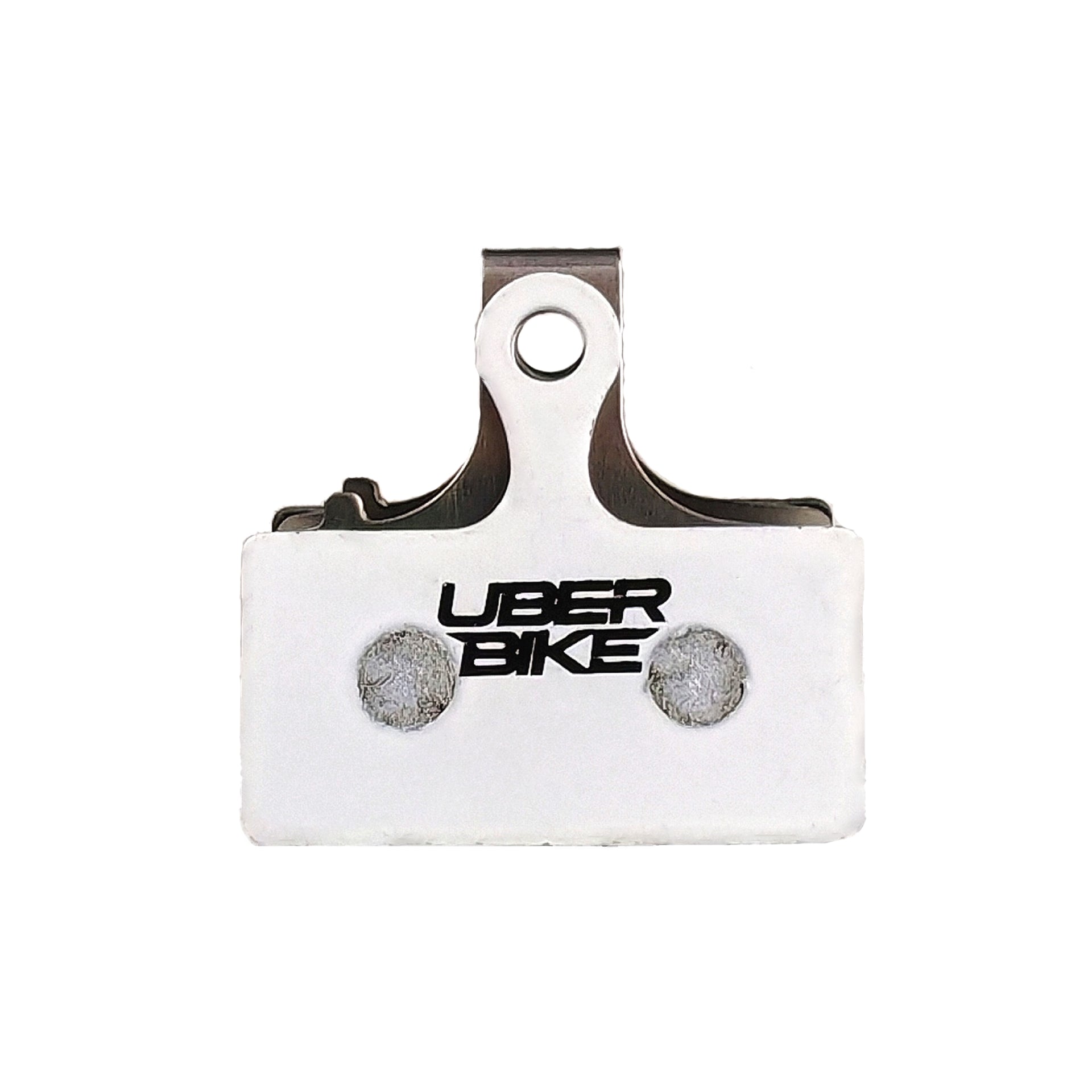 Uberbike branded Shimano SLX M7100 brake pad replacement insert on a white background