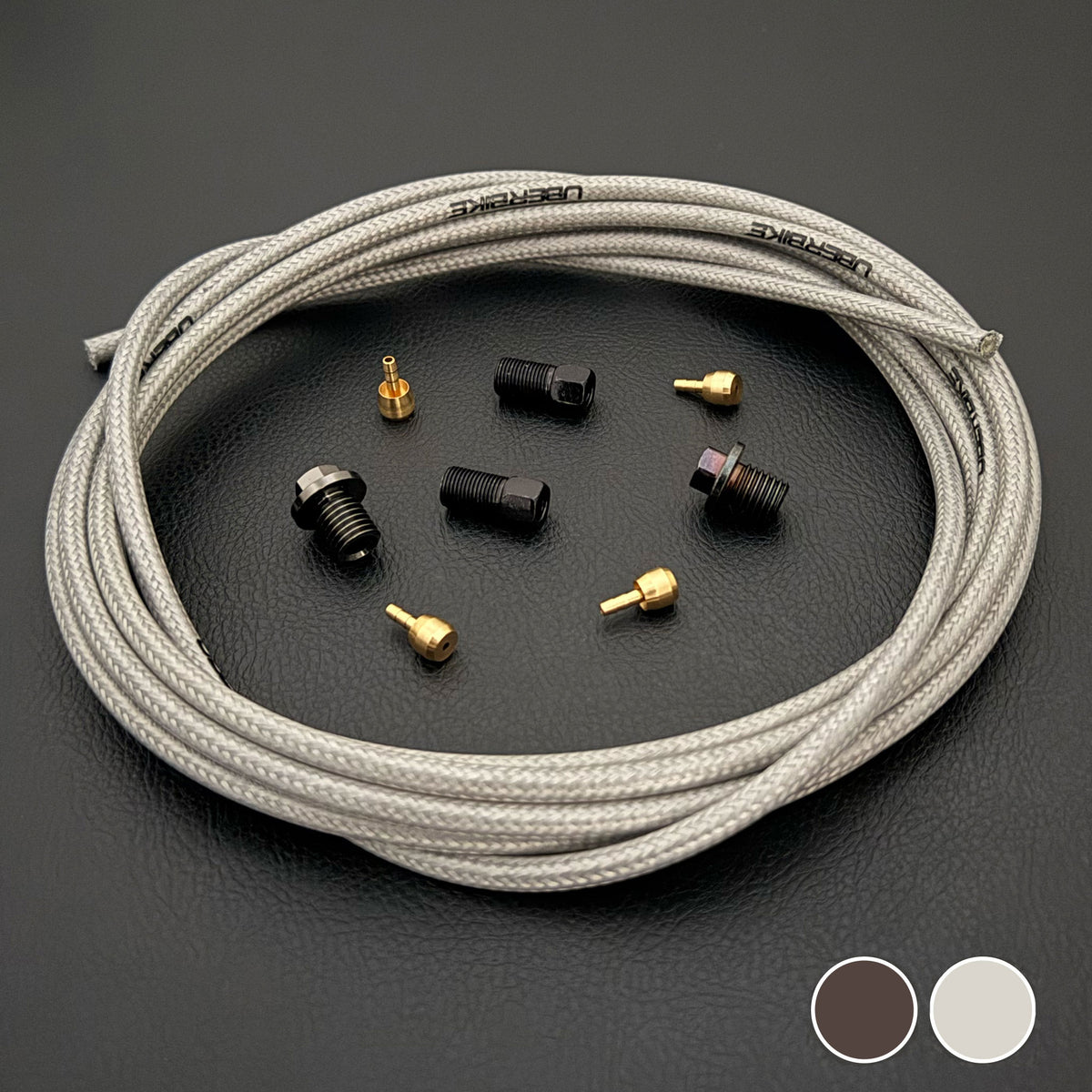Shimano Cues Road / Gravel Compatible Hydraulic Stainless Steel Braid Brake Hose Kit