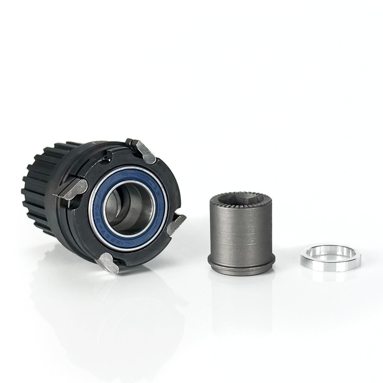 4 pawl Shimano Microspline freehub on a white background