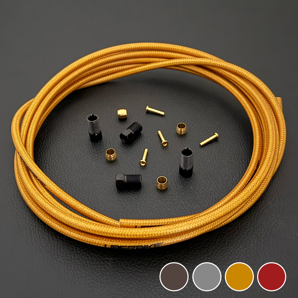 Shimano Deore Compatible Hydraulic Kevlar Braid Brake Hose Kit