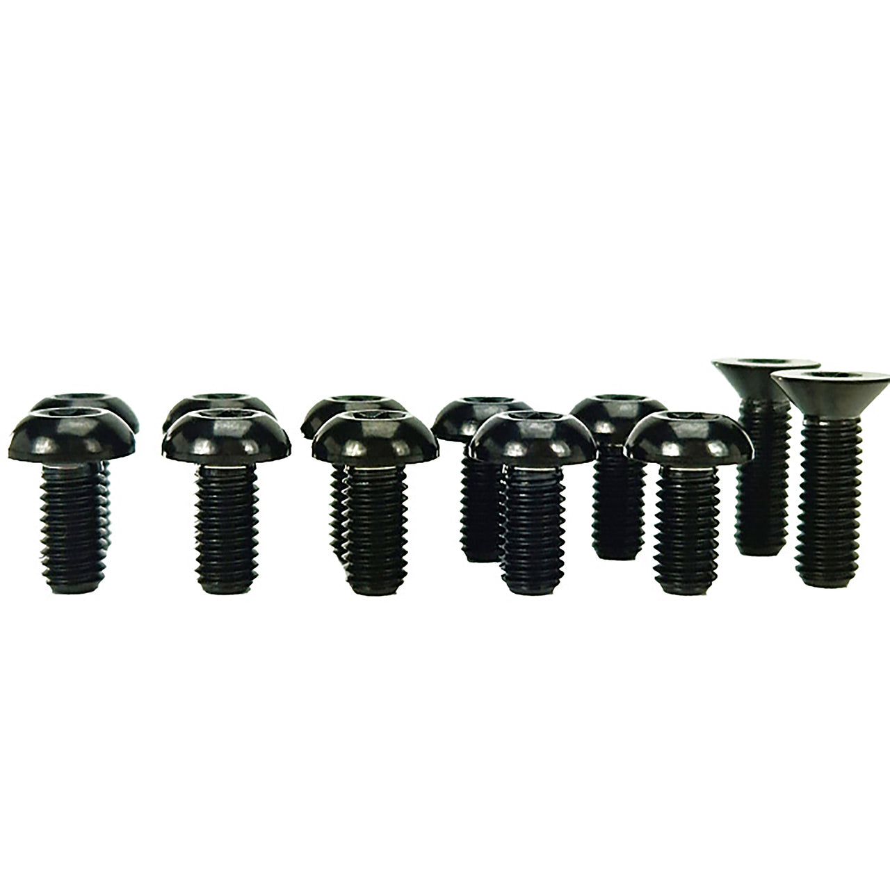 Uberbike 12 Piece Titanium Rotor Bolt Upgrade Kit for Specialized Levo / Kenevo Using Speed Sensor Magnet - Colour Options