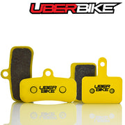 Uberbike brake pads on a white background with Uberbike branding.