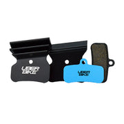 tektro hd m750 cnc finned e-matrix brake pads with Uberbike branding on a white background