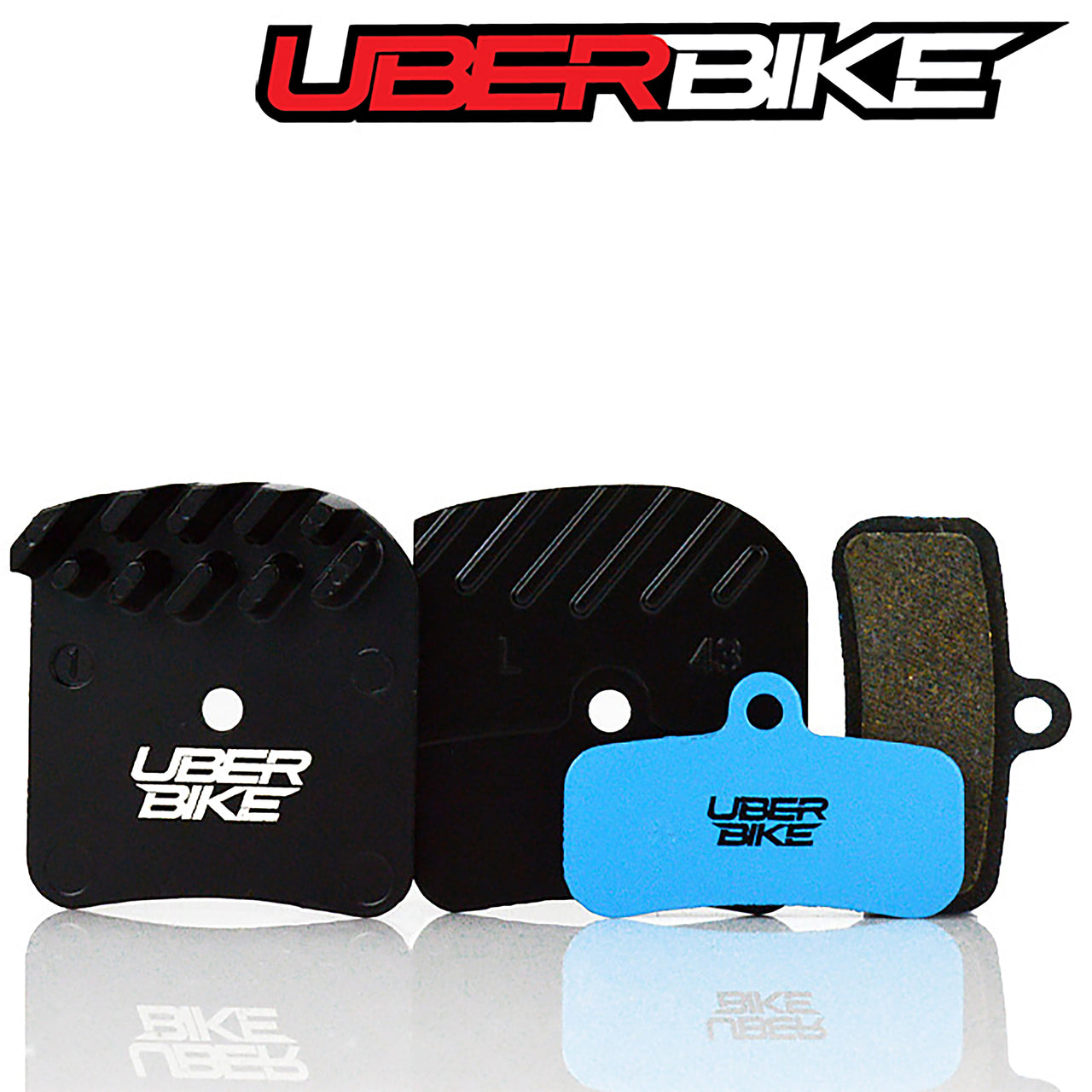 Uberbike Finned Shimano New Saint M810-M820/ Zee M640 D02 D03 Pads