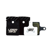 Finned Uberbike brake pads with Uberbike branding on a white background.