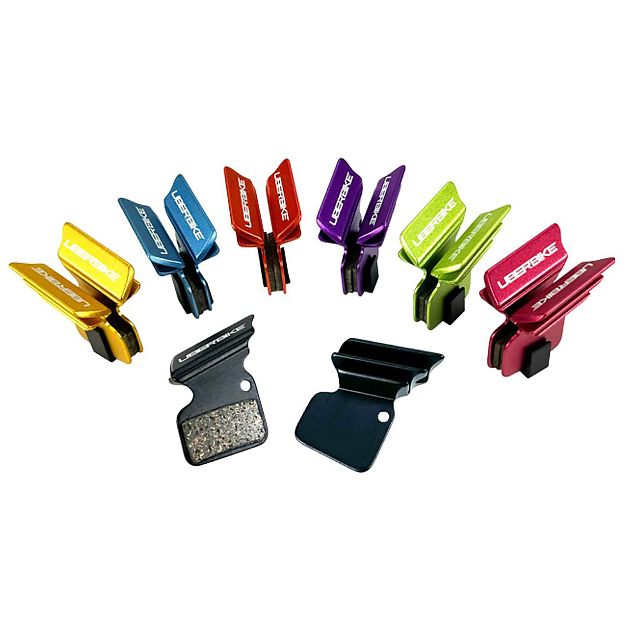 Uberbike SRAM Apex 1 Polar-Tech Finned Disc Brake Pads