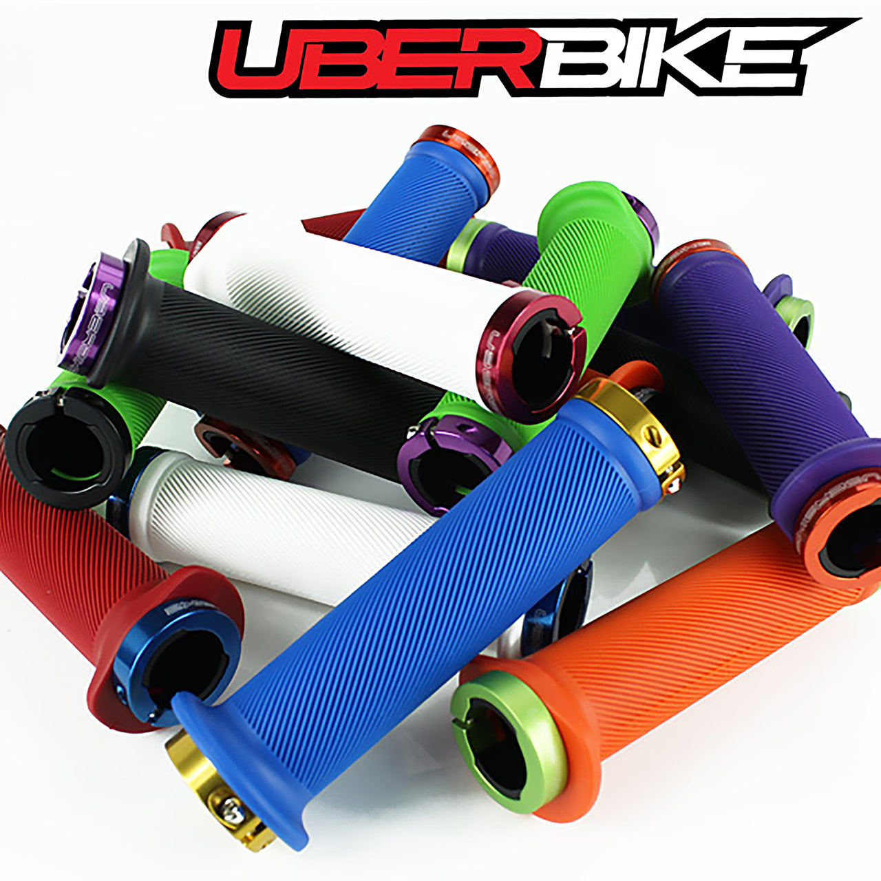 Uberbike Flange Lock On Grips - Grip Builder