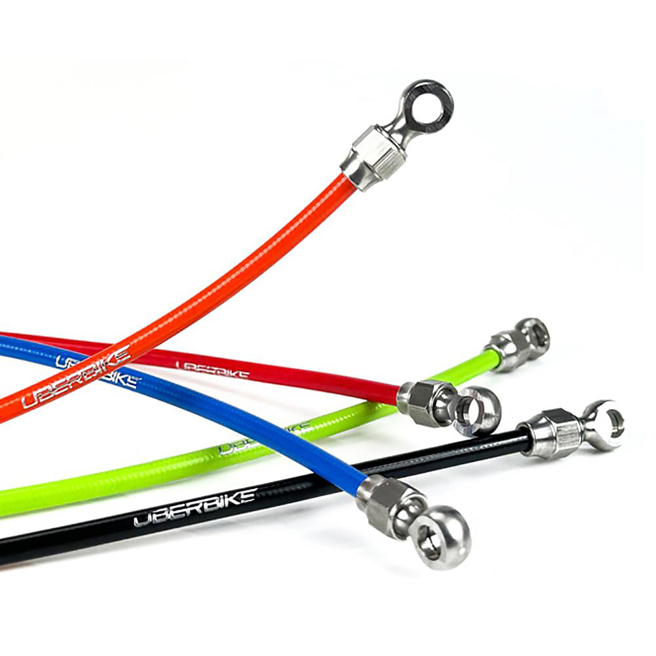 Uberbike Hope Compatible Hydraulic Kevlar Brake Hose Kit - Colour Options