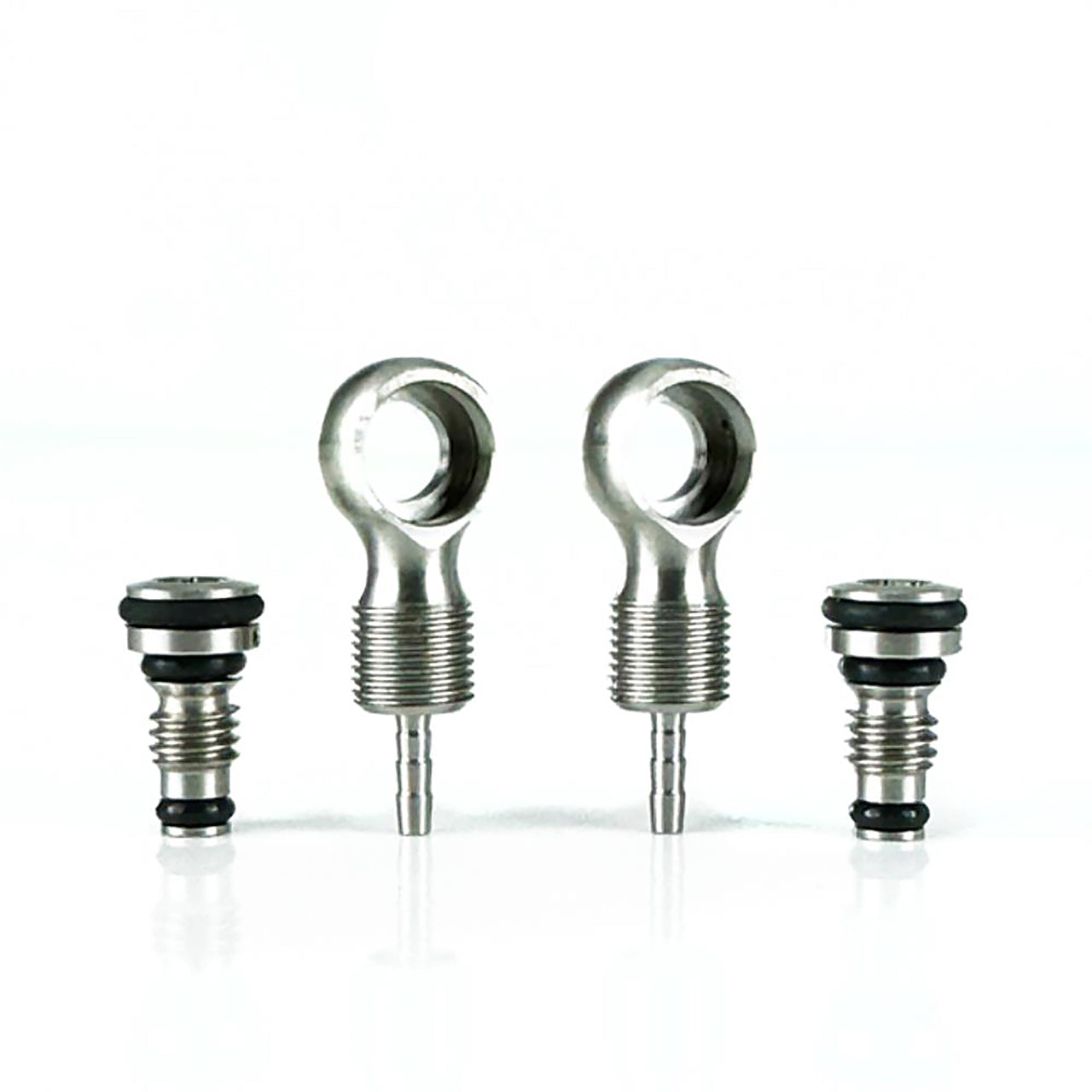Uberbike SRAM Compatible Stainless Steel Banjo and Bolt Hydraulic Hose Fittings
