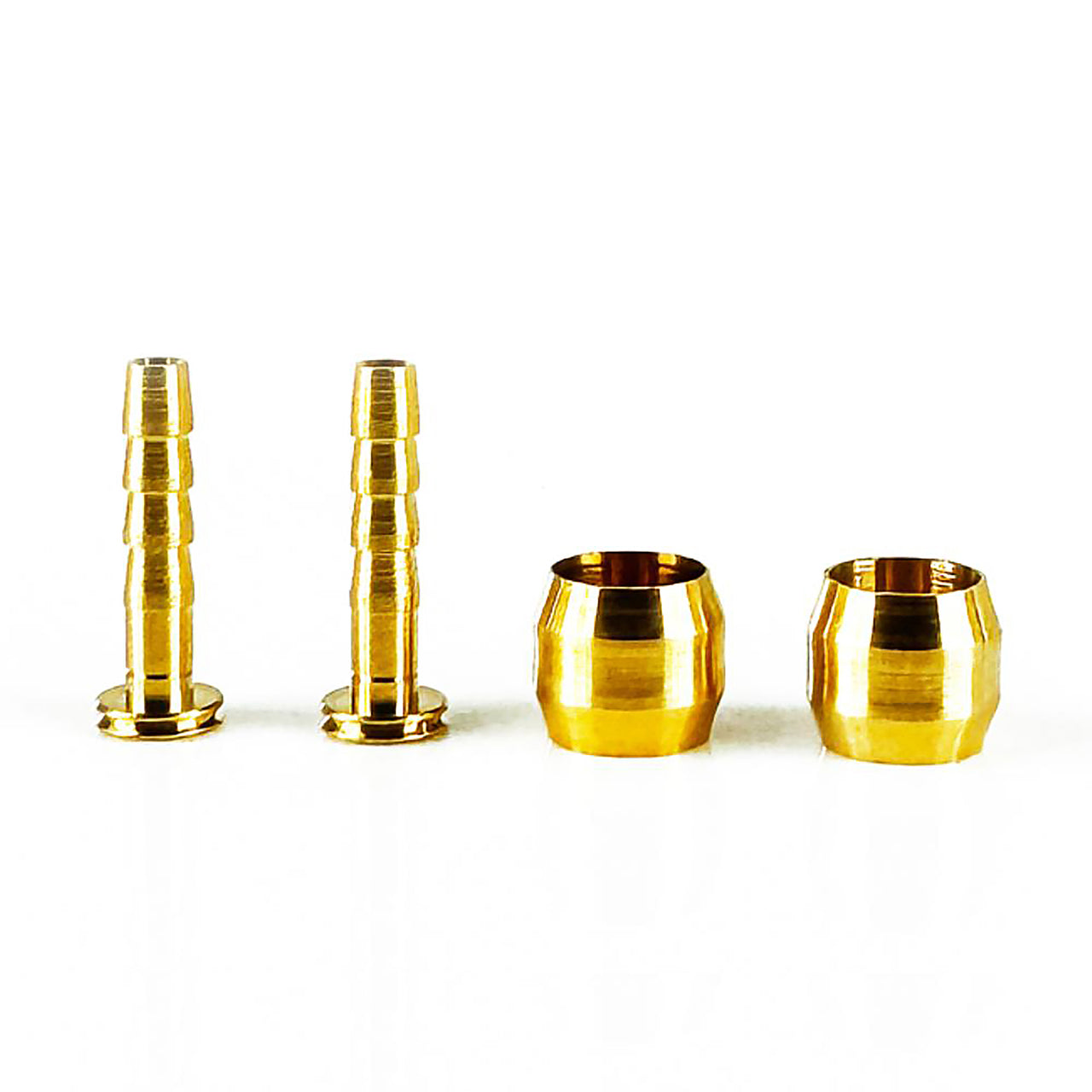 Uberbike Brass Compression Olive and Hose Insert Kit