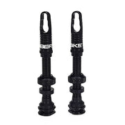 Two Black wheel valves on a white background