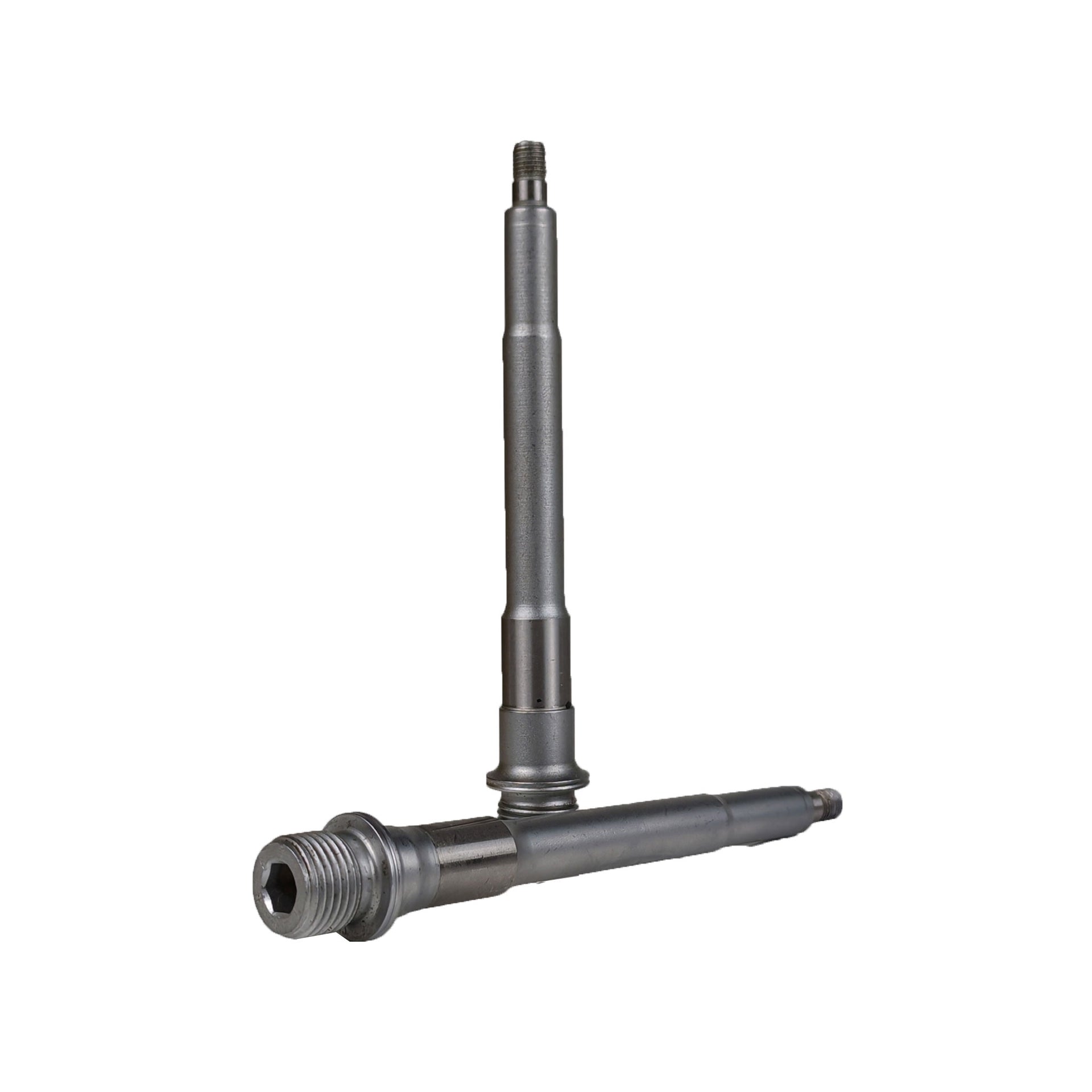 apex pedal axles on a white background