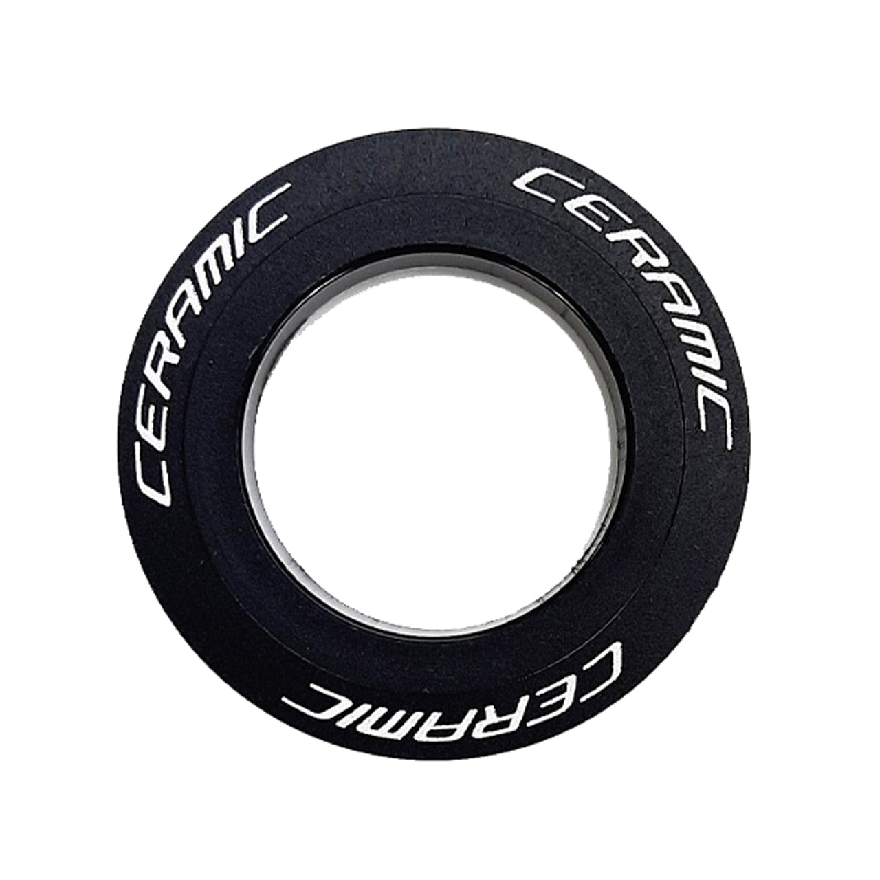 bearing cap with ceramic written on it for bottom bracket use on a white background