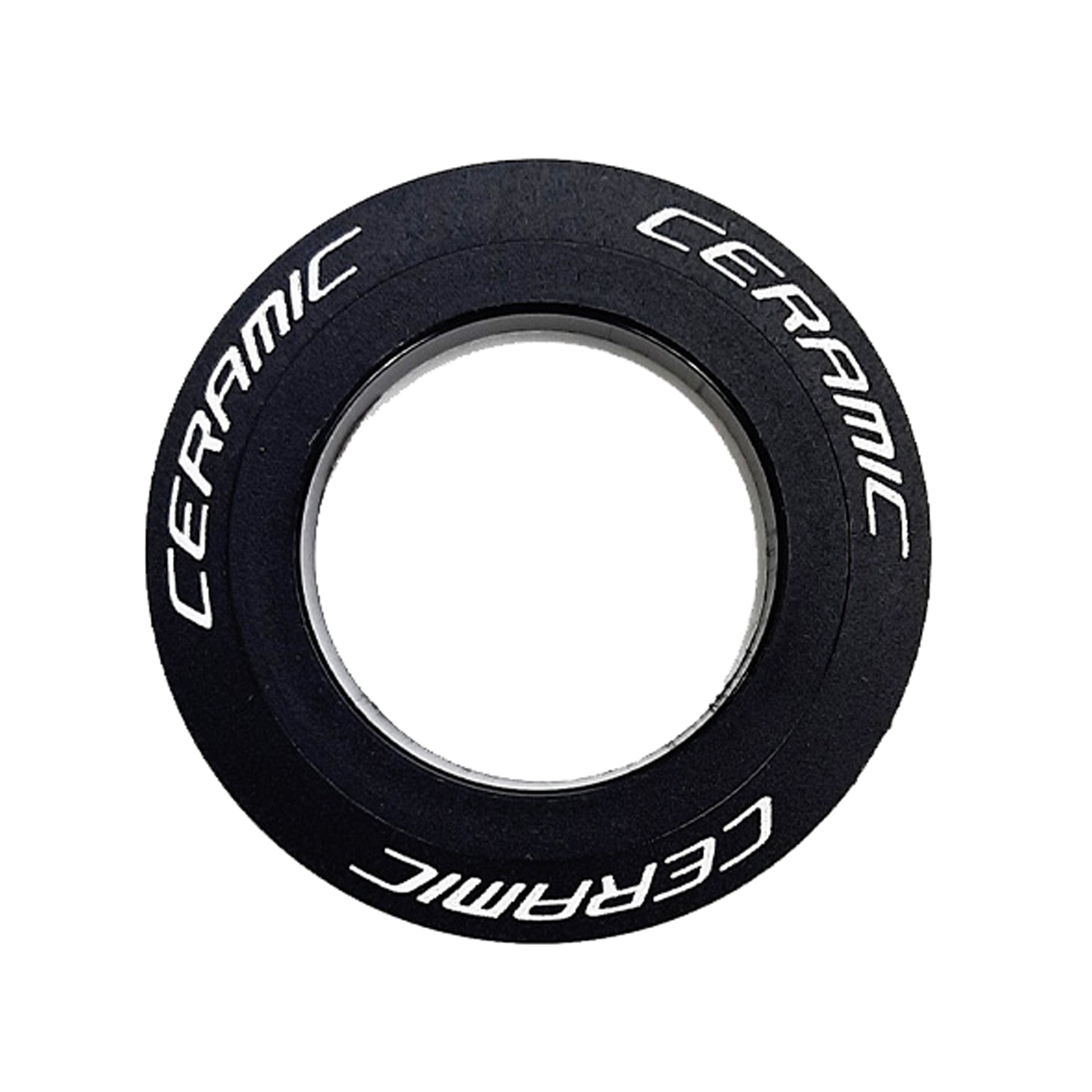 bearing cap with ceramic written on it for bottom bracket use on a white background