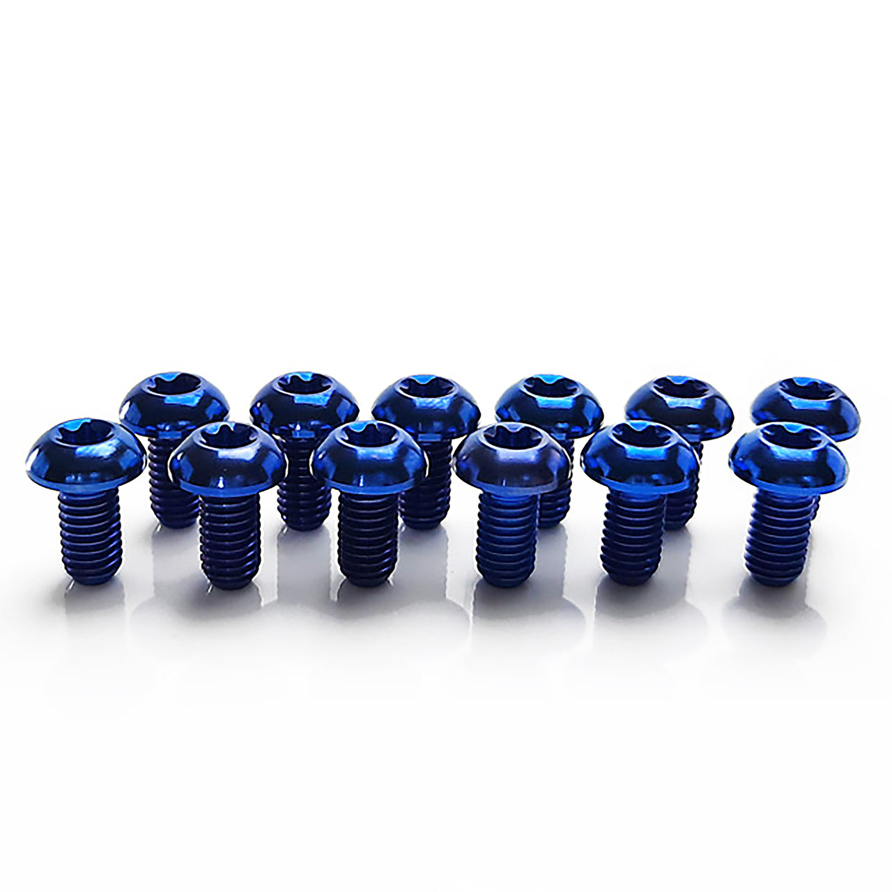 Uberbike 12 Piece Titanium Disc Brake Rotor Bolt Upgrade Kit - Colour options