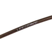 clarks smoke braid stainless  hydraulic brake hose for aluminium fitting kit with Uberbike branding on a white background