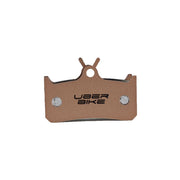 clarks c4 sintered finned brake pad inserts on a white background 