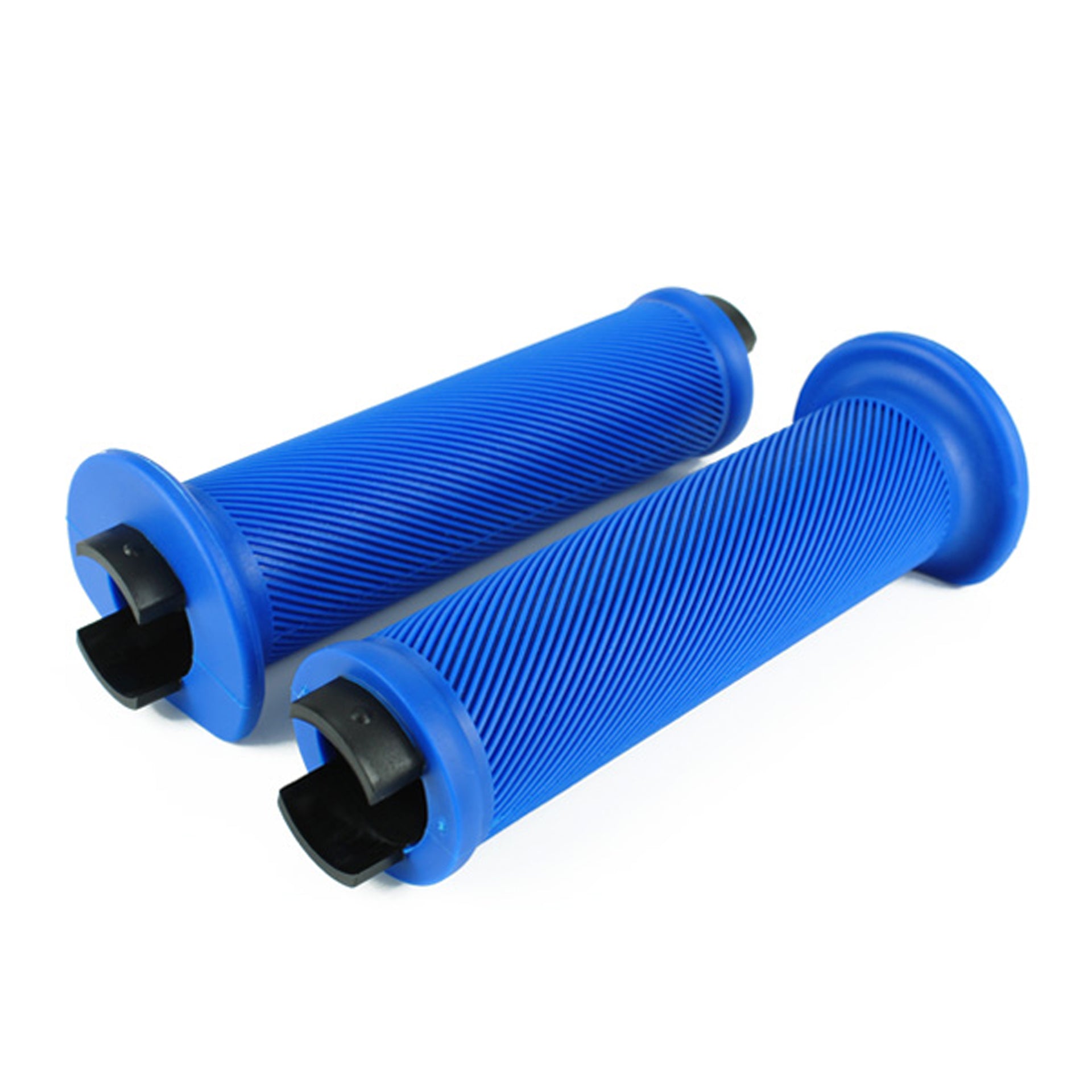 Blue flange grip insert on a white background