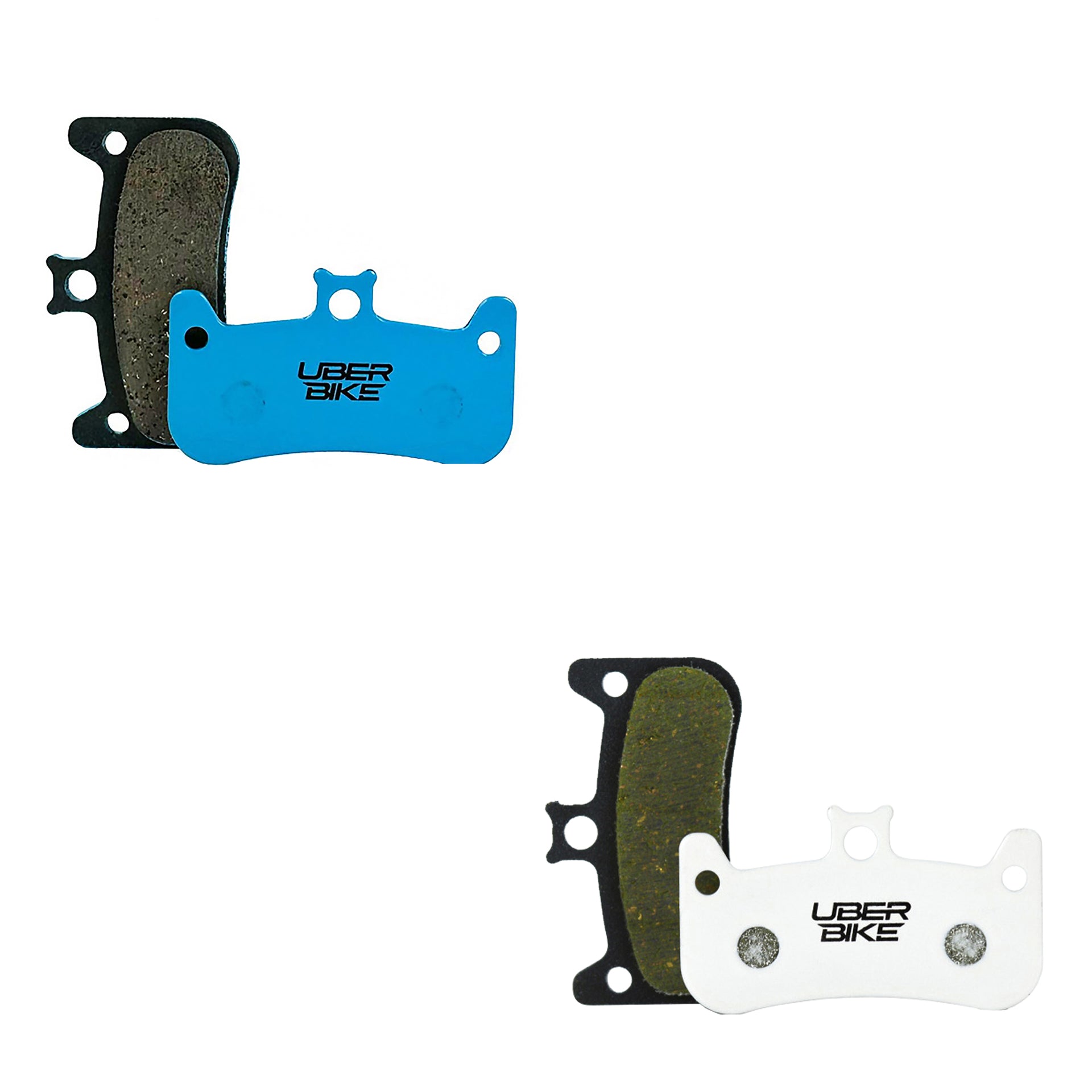 Formula cura 4  brake pads with Uberbike branding on a white background