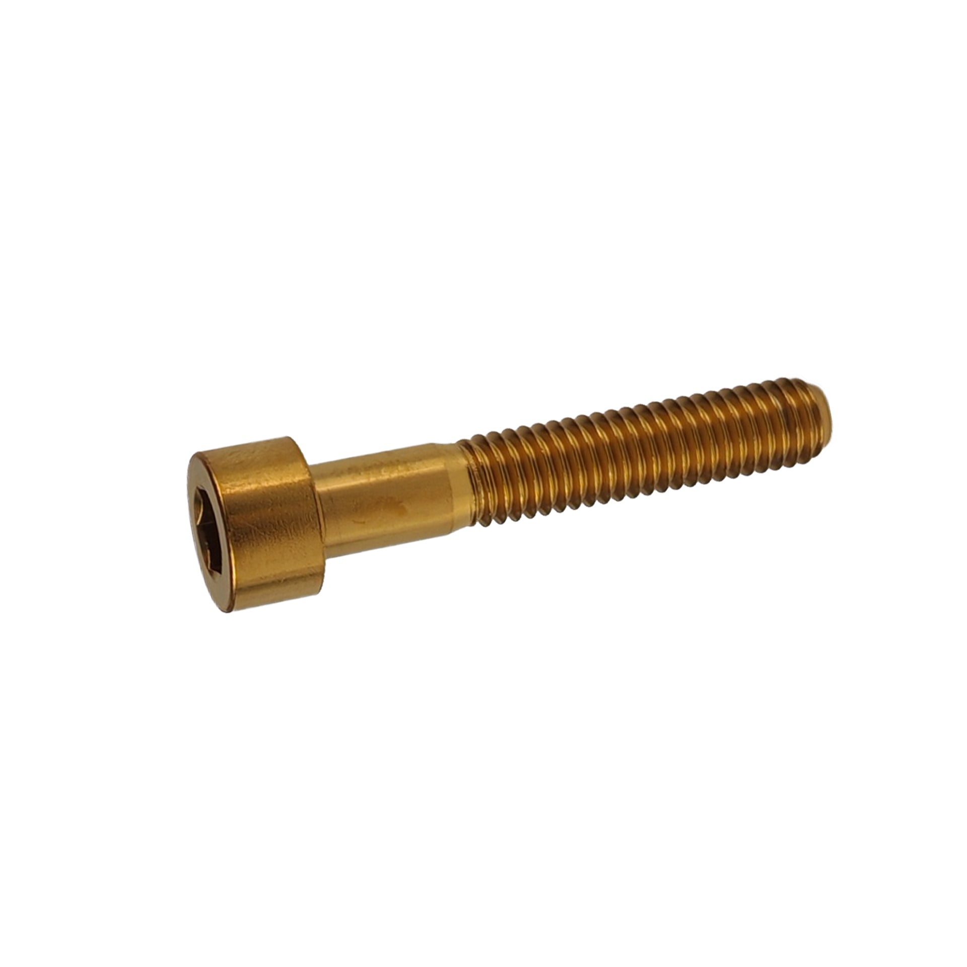 headset titanium gold bolt on a white background