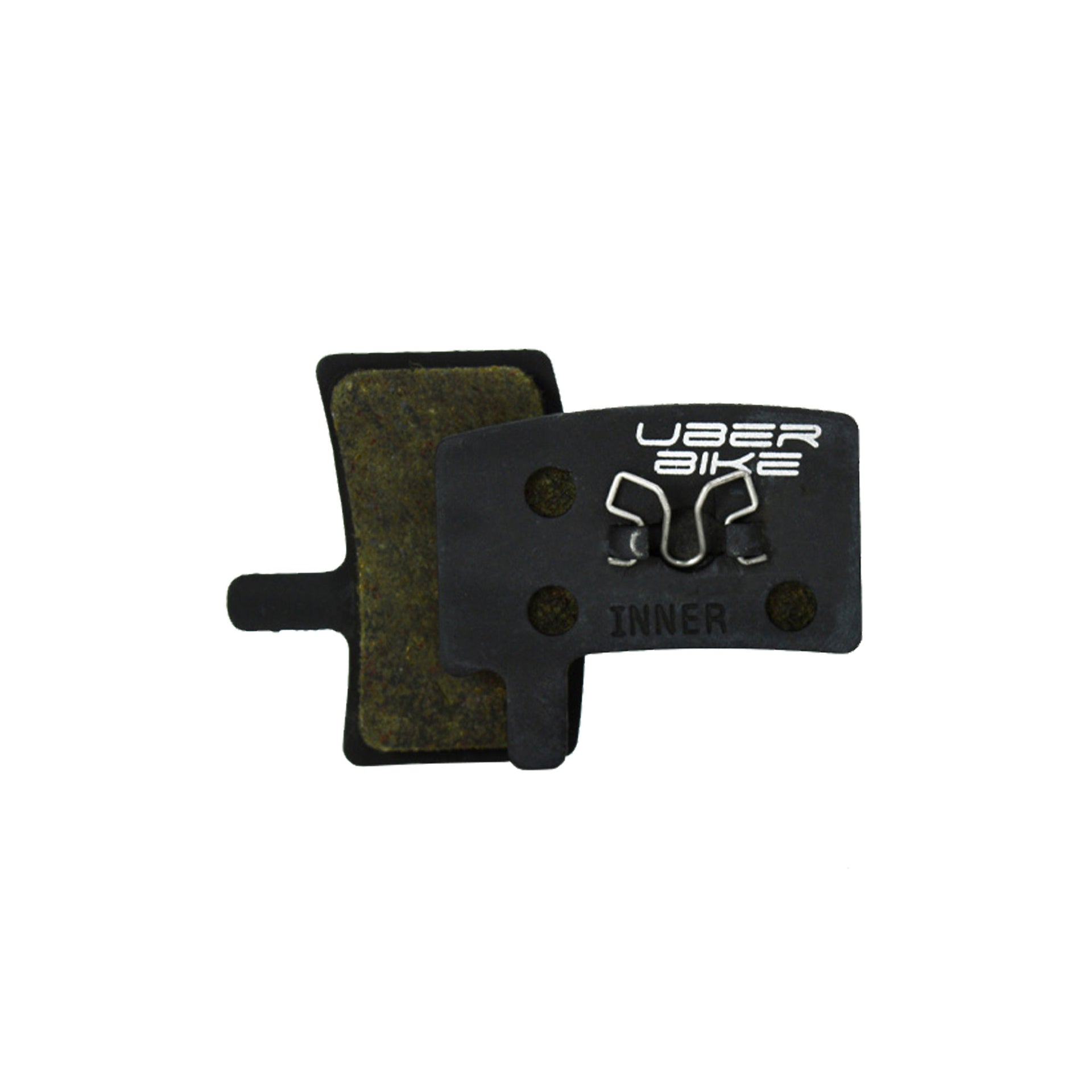 hayes stroker trail semi metallic brake pads with Uberbike branding on a white background