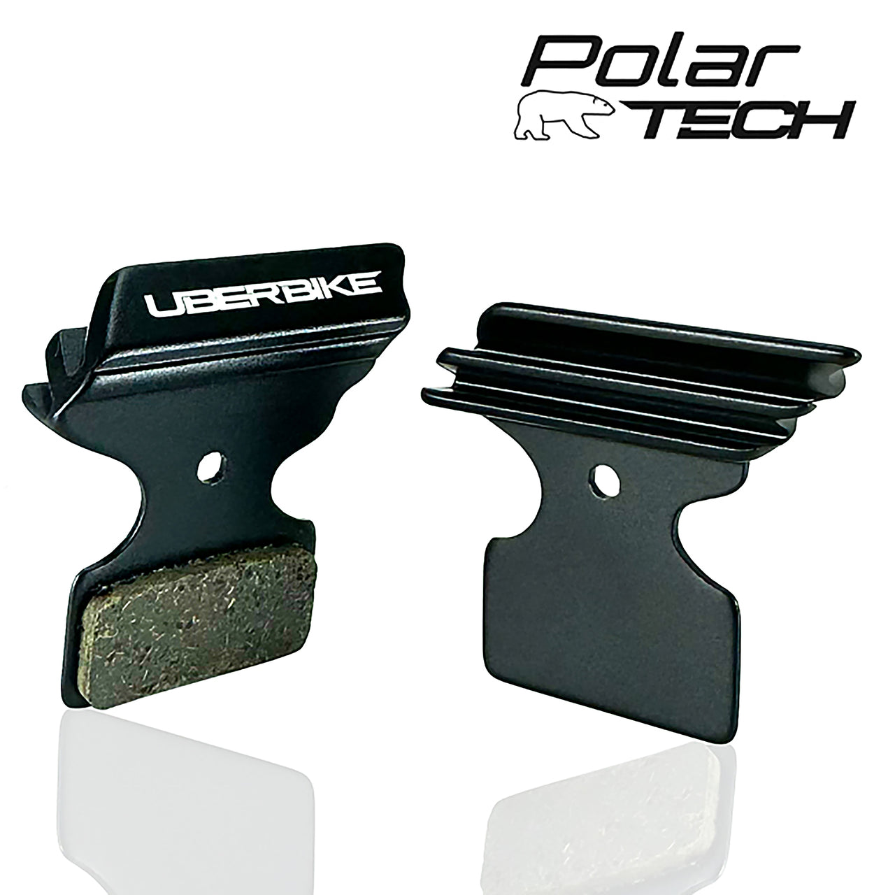 Uberbike Shimano XT M8100 (2 Piston) M8000 M785 Polar-Tech Finned Disc Brake Pads
