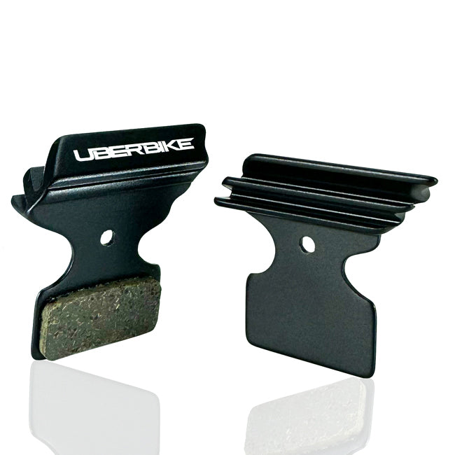 Uberbike MTB/eBike Shimano SLX M7100 (2 Piston) M7000 M675 M666 Deore M6000 M615 M6100 Polar-Tech Finned Disc Brake Pads