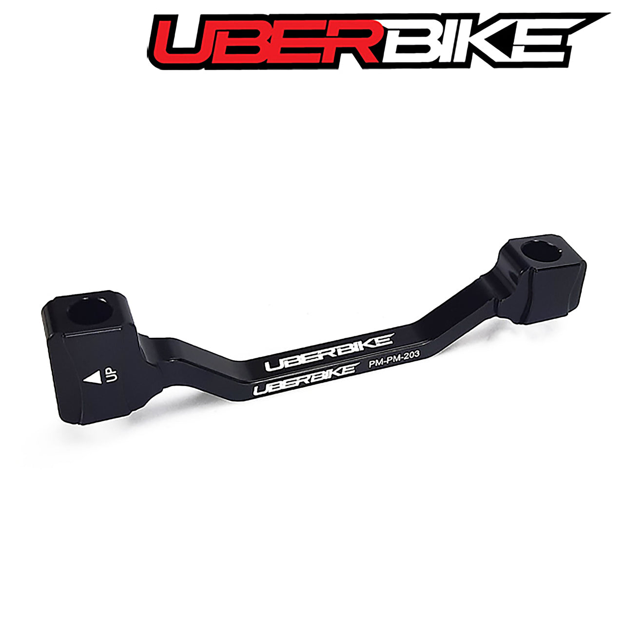 Uberbike Post to Post PM7/180mm Direct Mount to 203mm Disc Brake Adapter - Colour Options