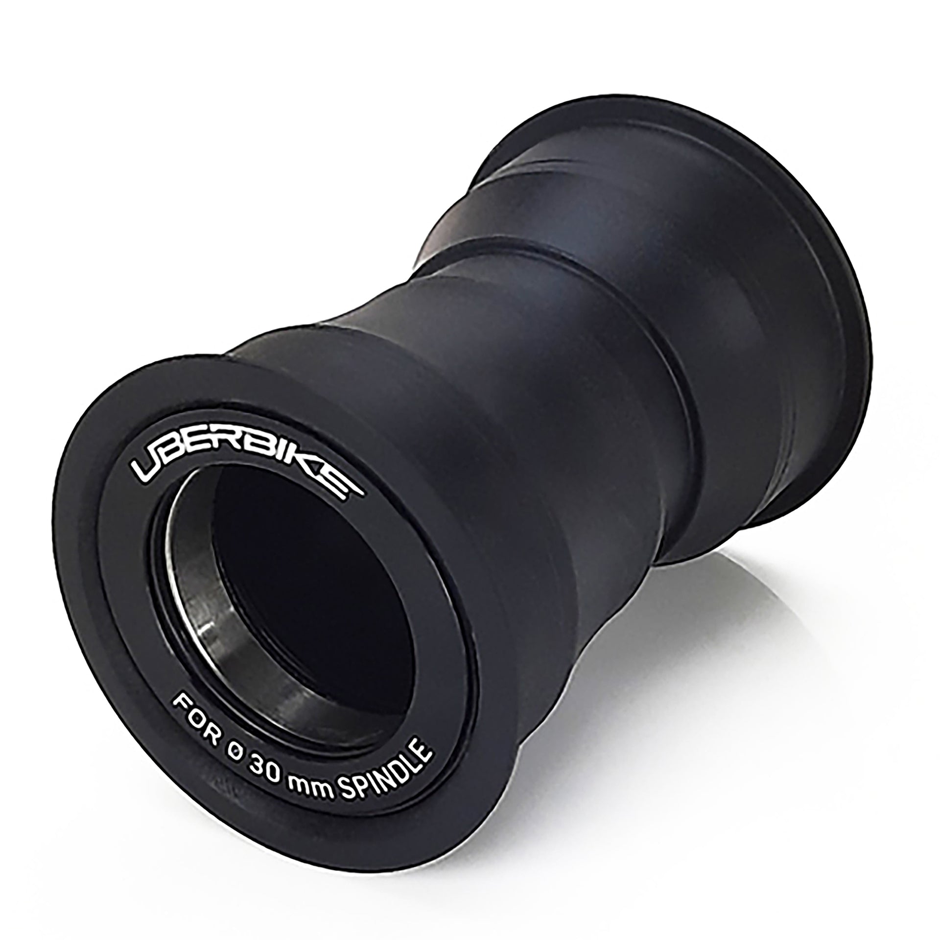 pressfit 30mm bottom bracket with Uberbike branding on a white background