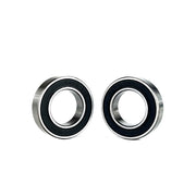 2 rear hub bearings on a white background