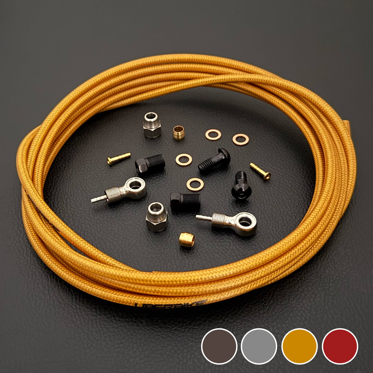 Shimano XTR Compatible Hydraulic Kevlar Braid Brake Hose Kit