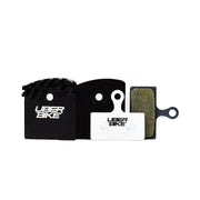shimano rs785 finned race matrix brake pads with Uberbike branding on a white background