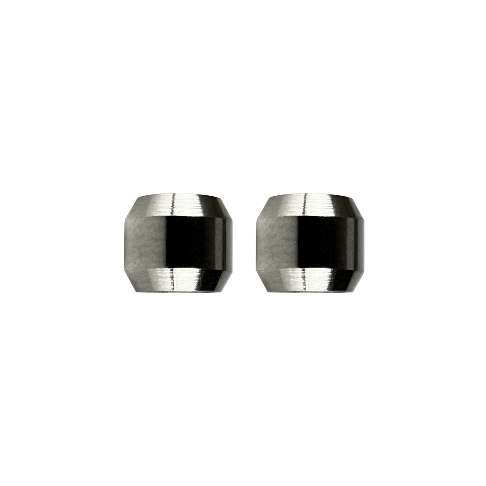x2 replacement silver olives on a white background