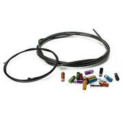 smoke braid gear cable, gear inner wire and a handful of different coloured sealed ferrules 