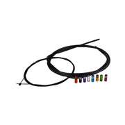 smoke braid gear cable kit with different coloured sealed ferrules on a white background