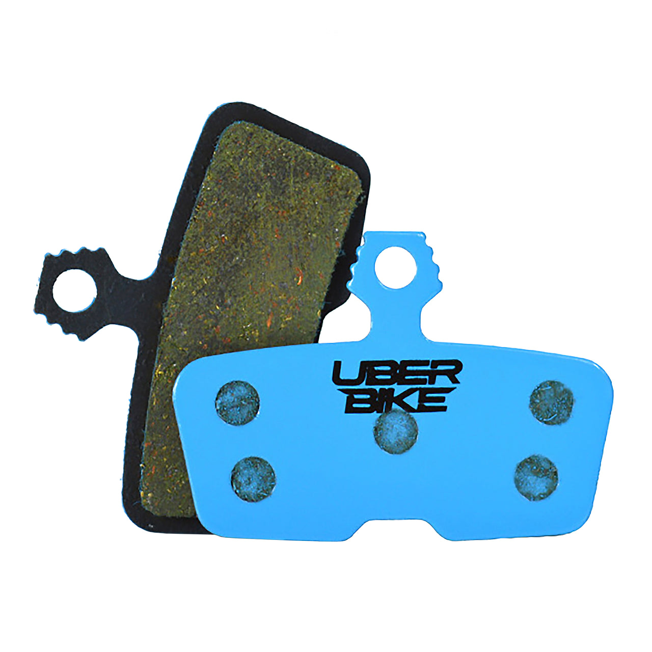 SRAM brake pads with 'UberBike' branding on a white background.