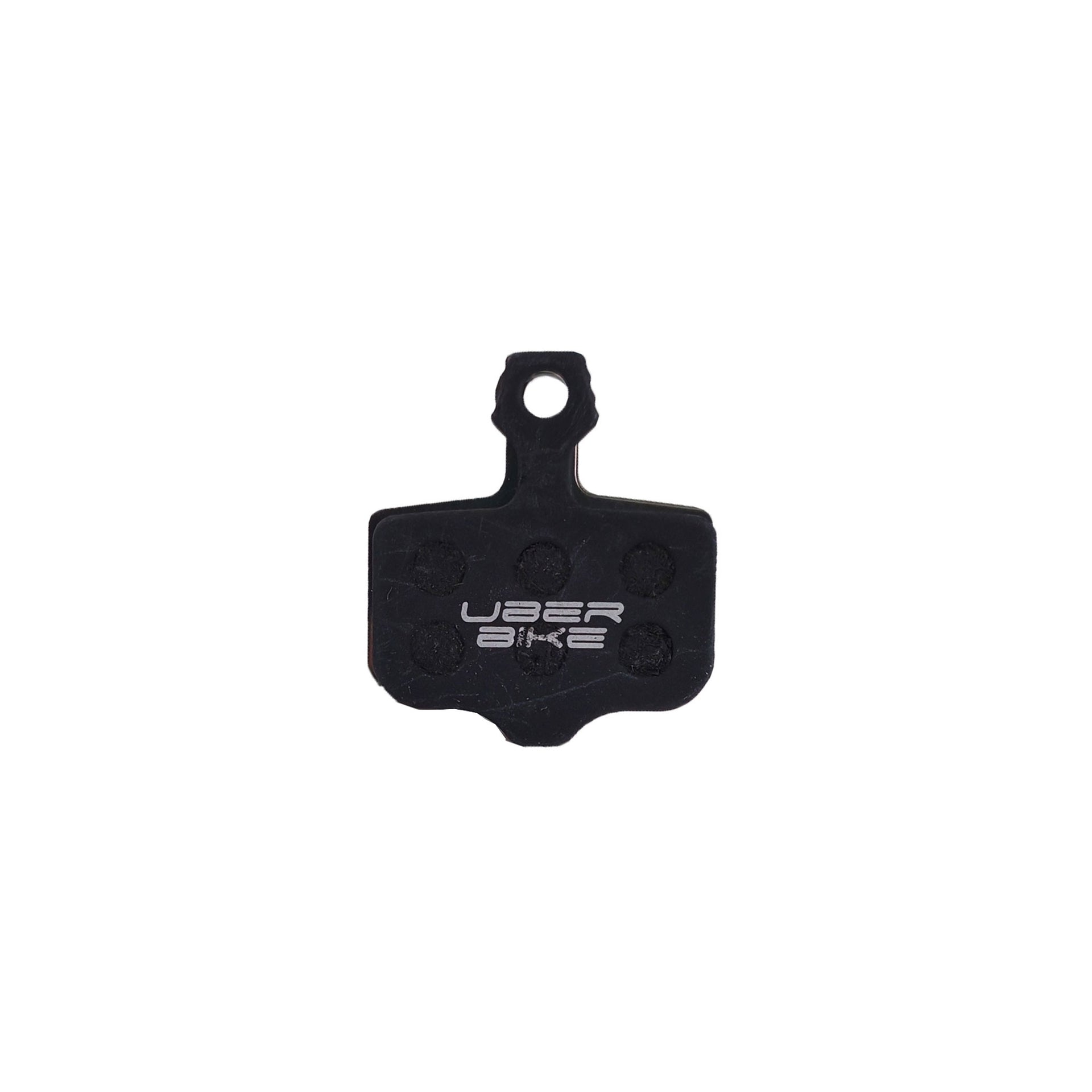 SRAM / Avid Elixir semi metallic disc brake insert pad on a white background