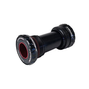 black sram gxp ceramic bottom bracket with uberbike branding on a white background