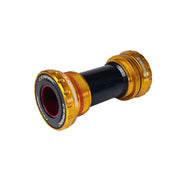 gold sram gxp ceramic bottom bracket with uberbike branding on a white background