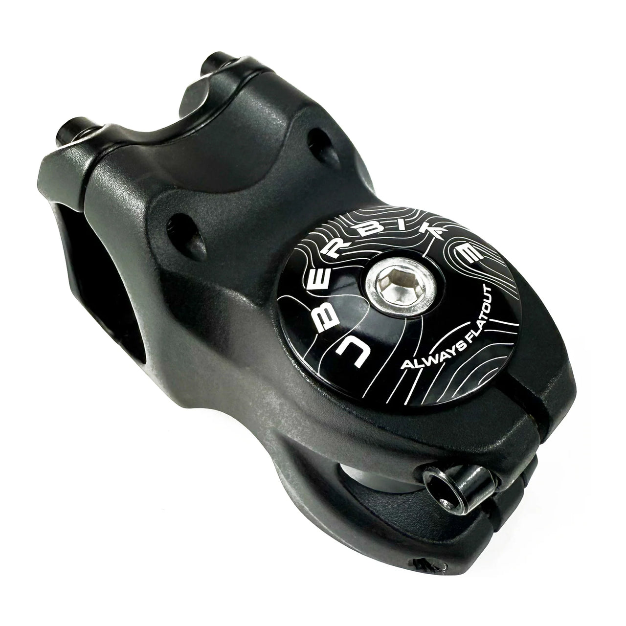 Uberbike Headset Stem Top Cap - Always Flatout Design