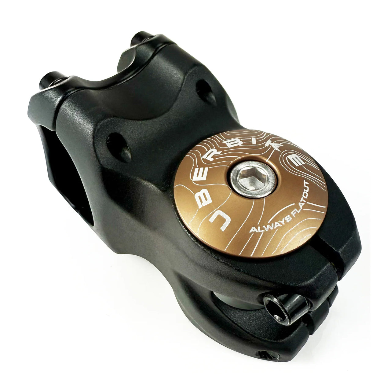 Uberbike Headset Stem Top Cap - Always Flatout Design
