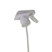 White spray nozzle on a white background