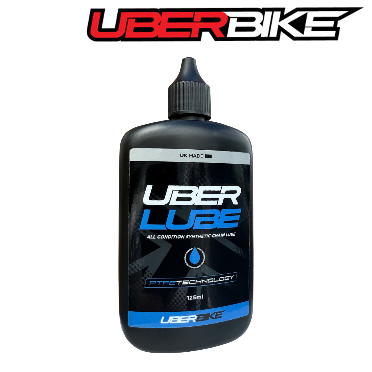 Uberlube All Condition Synthetic Chain Lube with PTFE - 125ml - New Improved Formula